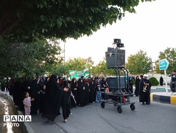 نوای احلی من العسل به یاد قاسم کربلا در جعفرآباد