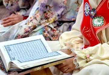 اعتکاف دانش‌آموزی پیشتازان در مسجد امام خمینی(ره) همدان