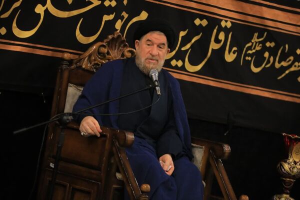 مراسم عزاداری امام صادق(ع) در مصلی هشتگرد 