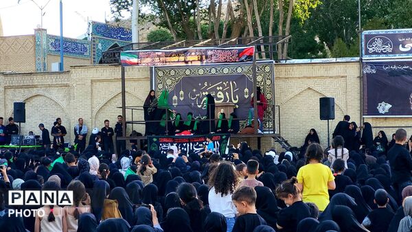 سفره جهانی حضرت رقیه (س) در حرم مطهر قیدار نبی (ع) گسترده شد