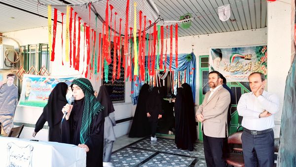 نواخته شدن زنگ مهر در  مدارس شهرستان لنده