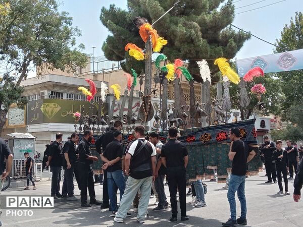 اشک و خون؛ نیشابور در سوگ پیامبر رحمت و امام مجتبای آل‌محمد (ع) غرق در عزاداری شد