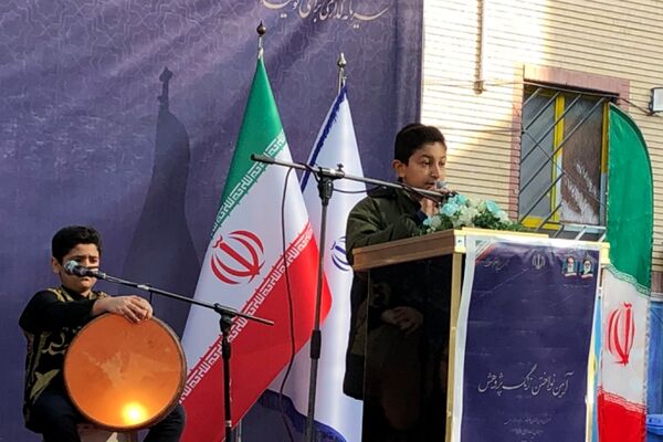 آیین نواختن زنگ پژوهش در ناحیه دو شهرری 