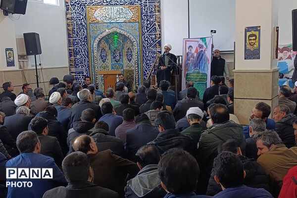 بیعت فرهنگیان شهرستان بجنورد با سومین رهبر انقلاب 