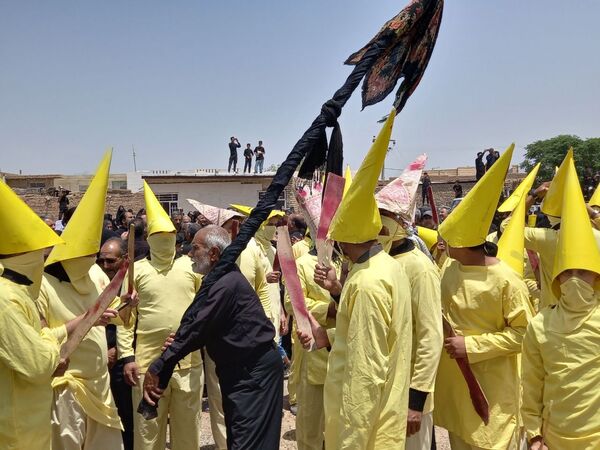 بزرگترین همایش روز عاشورای حسینی در دهنو خلیل‌آباد