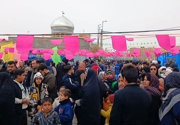 شادپیمایی روز ولادت امام زمان (عج) در شهرستان سمنان