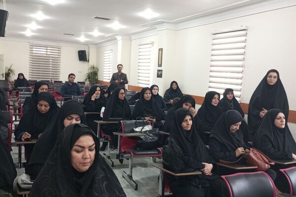 مراسم عزاداری شهادت شهدای خدمت در آموزش و پرورش رودهن 