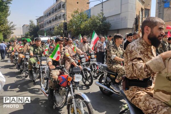 رزمایش بزرگ جان فدای ایران در شیراز