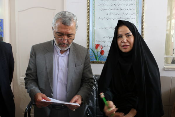 بازدید از کارگاه های کارآموزی- کارورزی در هنرستان بصیرت