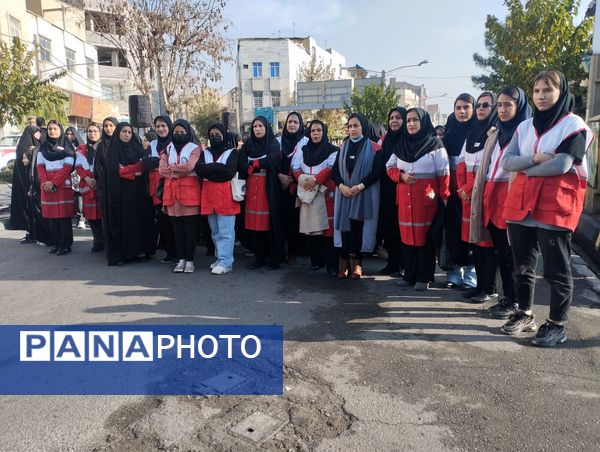 اجتماع فاطمیون در شهرستان قدس