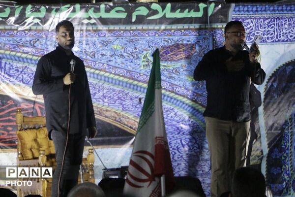 طوفان نوجوانان حسینی در خیابان‌های شهرستان ملارد