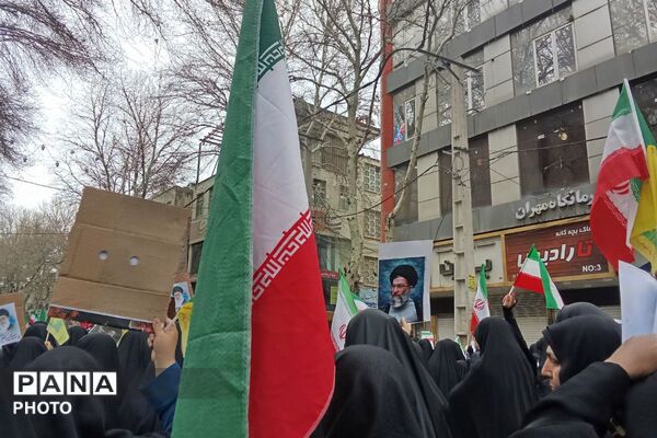 حضور پرشور مردم جسور شهرستان شهریار در راهپیمایی عظیم روز قدس 