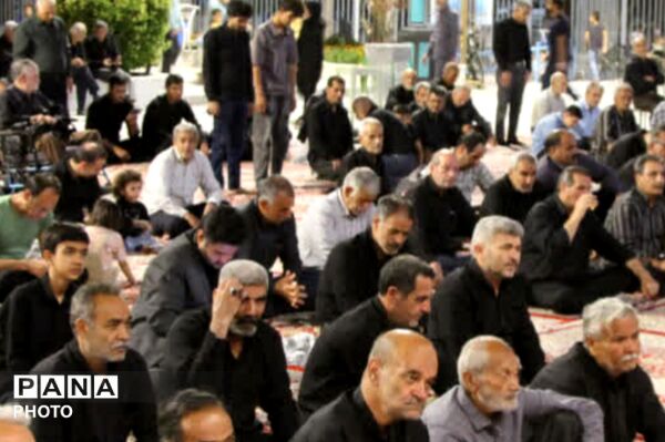 عزاداری پنجمین شب از ماه محرم در زیارتگاه شهید مدرس 