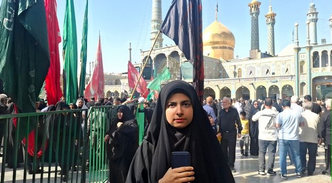 روایت خبرنگار پانا از مراسم عزاداری سالروز رحلت حضرت معصومه(س)