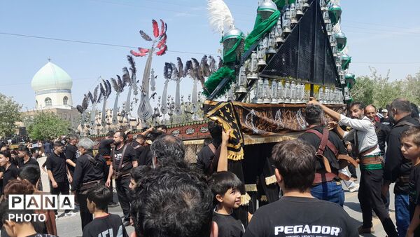 سوگواری مردم شهر جعفریه در  ۲۸ صفر 