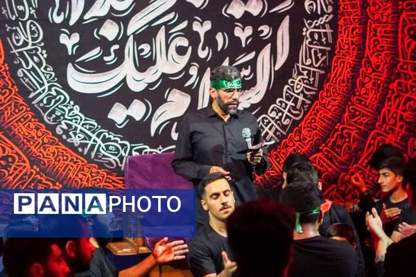 مراسم عزاداری شب‌های محرم ۱۴۰۳ در مسجد سیدالشهدا شهرک مطهری شیراز