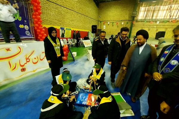 برگزاری مانور یاوران انقلاب منطقه کهریزک 