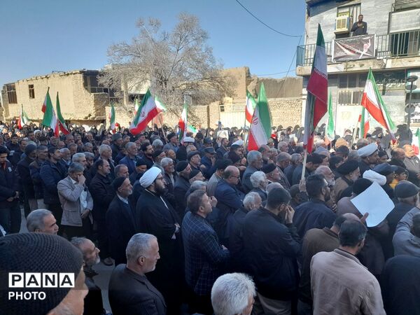 تجمع مردم جوکار در سوگ شهادت رهبر عزیز امت اسلامی
