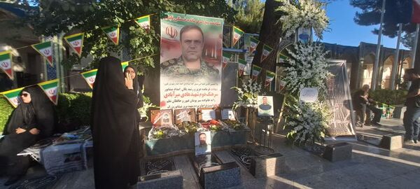 چهلم شهید امنیت هادی میر آبادی در بهشت فضل نیشابور 