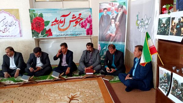 محفل انس با قرآن در مدرسه نمونه الزهرا ( س) یاسوج به‌مناسبت یادبود سیدحسن نصرالله
