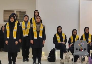 پیش اردوی ملی تشکیلات پیشتازان دختران ناحیه یک ری