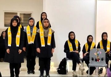پیش اردوی ملی تشکیلات پیشتازان دختران ناحیه یک ری