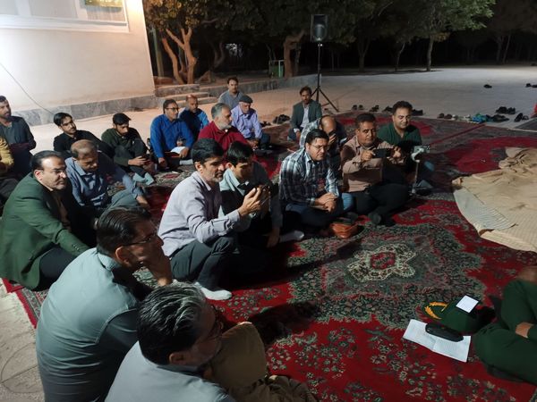 نشست خبری فرمانده سپاه گناباد با اصحاب رسانه