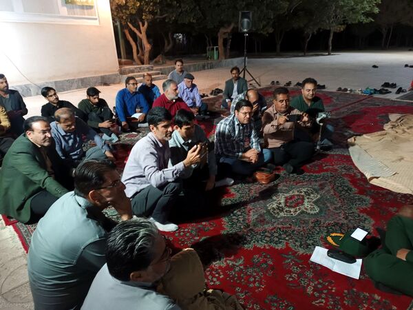 نشست خبری فرمانده سپاه گناباد با اصحاب رسانه
