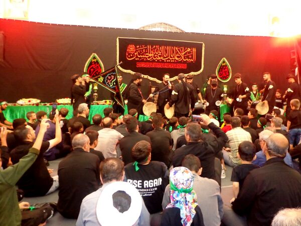 مراسم عزاداری حضرت رقیه (س) در هیات مهندسین بقیع شریف قم