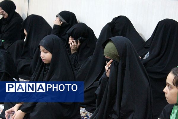 مجلس زینبی دختران قرآنی شهر درق 