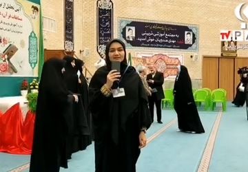 تجلیل از دانش‌آموزان و فرهنگیان برگزیده مسابقات قرآن، عترت و نماز ناحیه چهار قم