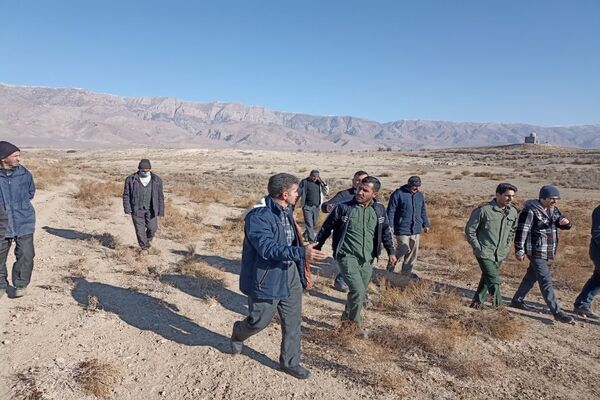 بازدید از قنات روستای پیشی دره جهت لایروبی