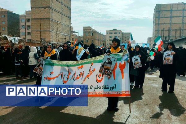 تجلی وحدت ملی در راهپیمایی ۲۲بهمن نصیرشهر 