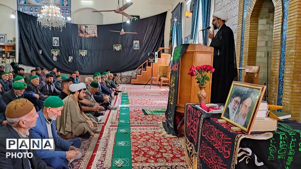 اقامه نماز عبادی سیاسی جمعه در شهر دارالسادات بار نیشابور 