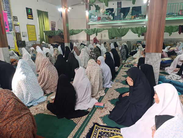 اعتکاف دانش‌آموزی در شهرستان سملقان 