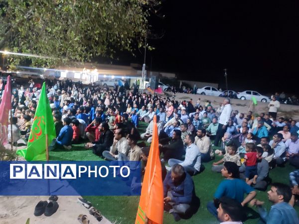  جشن میلاد امام رضا (ع) در جزیره بوموسی