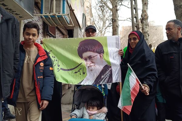 حضور گسترده مردم شهرستان شهید پرور شهرستان شهریار در راهپیمایی ۲۲ بهمن