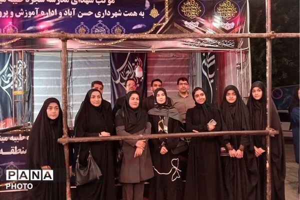 تداوم برپایی موکب‌های نذری مدارس و مراکز فرهنگی منطقه فشافویه در ایام محرم