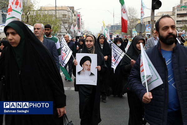 مراسم راهپیمایی روز قدس در تهران