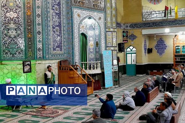 مراسم چهلم شهادت سید مقاومت و سردار نیلفروشان در شهرستان ورامین