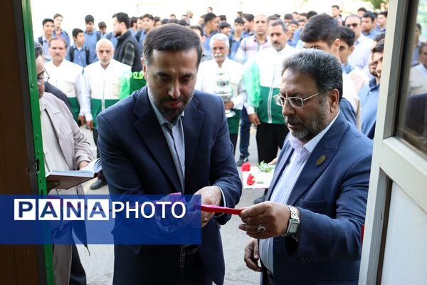 افتتاح چایخانه رضوی در مدرسه مکتبی با حضور مدیریت آموزش و پرورش منطقه ۱۴