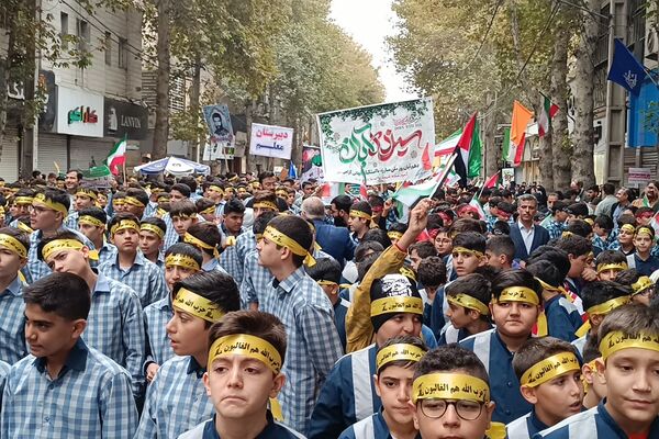  راهپیمایی 13 آبان در شهریار
