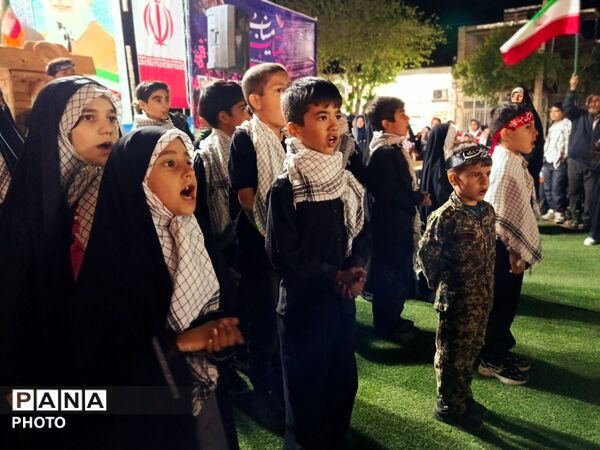 راهپیمایی شهروندان شهرستان مانه 
