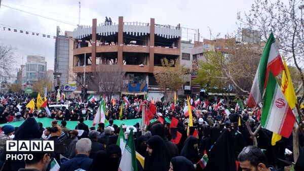صدای مرگ بر استکبار در تهران طنین انداز شد