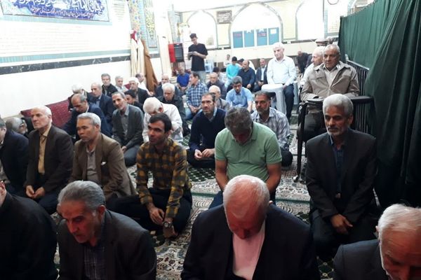برگزاری نماز عید فطر در ناحیه دو شهرری 