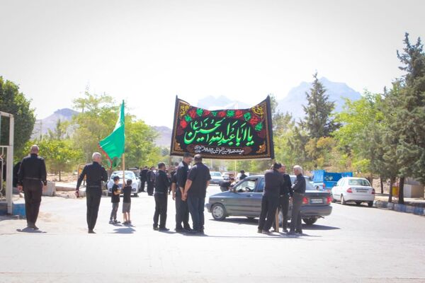 عزاداری رحلت پیامبر(ص) و شهادت امام حسن(ع) در صحن آستان مقدس سلطانعلی(ع) مشهداردهال کاشان