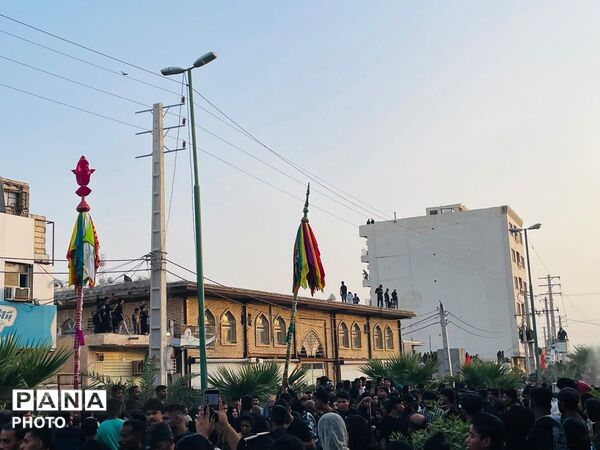 تجلی آیین علم‌گردانی در دل میناب