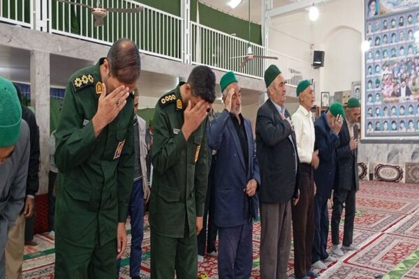 اقامه نماز جمعه همزمان با وفات حضرت معصومه (س) در مسجد جامع شهر بار نیشابور