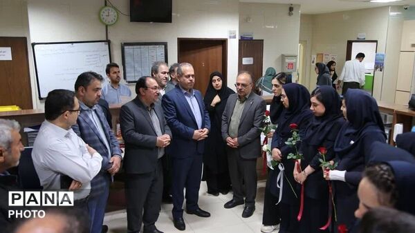 گرامیداشت روز پرستار با حضور استاندار خراسان شمالی در بیمارستان تأمین اجتماعی بجنورد
