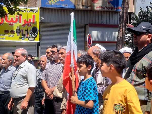 دومین راهپیمایی جمعه خشم در نیشابور 